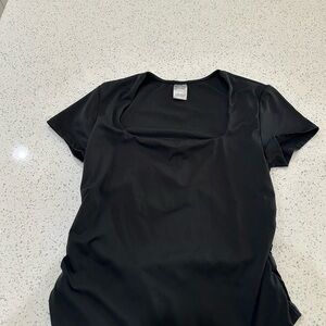 No Boundaries Black Short Sleeve Top